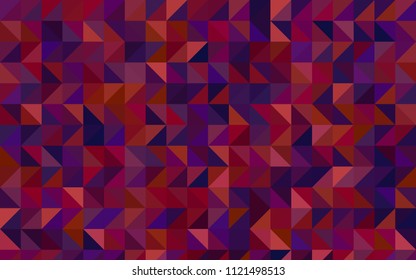 Dark Blue, Red vector shining triangular pattern. Brand-new colored illustration in blurry style with gradient. The elegant pattern can be used as part of a brand book.