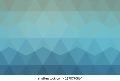 Dark Blue, Red vector shining triangular layout. Shining colorful illustration with triangles. A completely new design for your leaflet.
