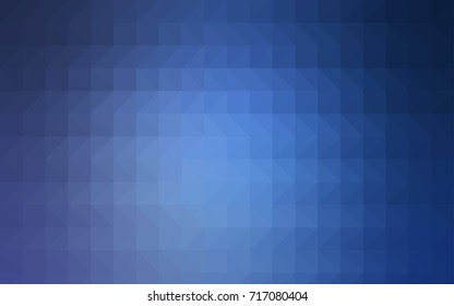 Dark Blue, Red vector shining triangular background. A sample with polygonal shapes. The polygonal design can be used for your web site.