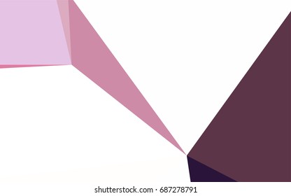 Dark Blue, Red vector of small triangles on white background. Illustration of abstract texture of triangles. Pattern design for banner, poster, cover.