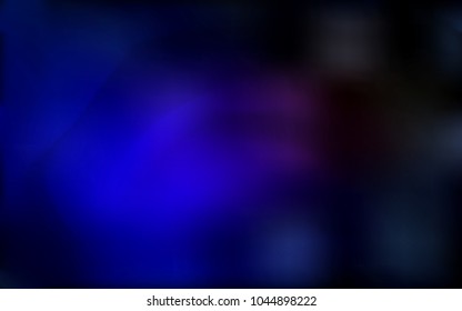Dark Blue, Red vector template with abstract circles. Glitter abstract illustration with wry lines. The elegant pattern for brand book.
