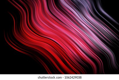 Dark Blue, Red vector template with liquid shapes. An elegant bright illustration with gradient. A completely new template for your business design.