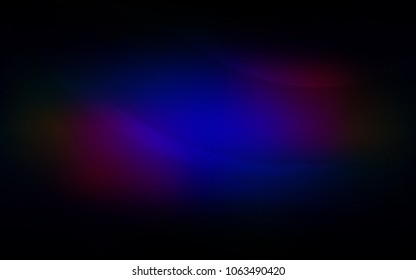 Dark Blue, Red vector template with bubble shapes. Shining crooked illustration in marble style. The best blurred design for your business.