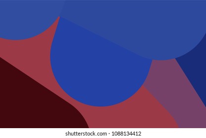 Dark Blue, Red vector template with repeated sticks. Glitter abstract illustration with colored sticks. Best design for your ad, poster, banner.