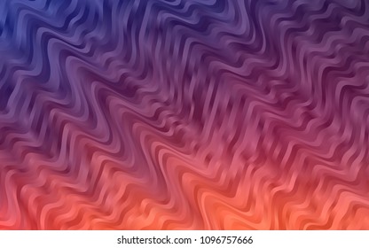 Dark Blue, Red vector template with liquid shapes. Brand-new colored illustration in marble style with gradient. A completely new template for your business design.