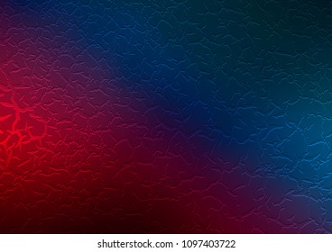 Dark Blue, Red vector template with lines, ovals. Geometric illustration in marble style with gradient.  A completely new template for your business design.