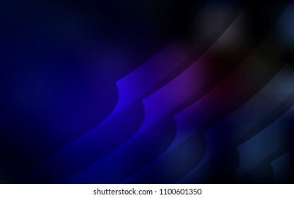 Dark Blue, Red vector template with repeated sticks. Decorative shining illustration with lines on abstract template. Smart design for your business advert.