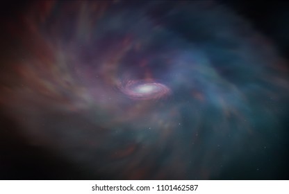 Dark Blue, Red vector template with space stars. Shining colored illustration with bright astronomical stars. Pattern for astrology websites.