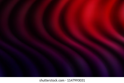 Dark Blue, Red vector template with liquid shapes. Colorful abstract illustration with gradient lines. A completely new memphis design for your business.