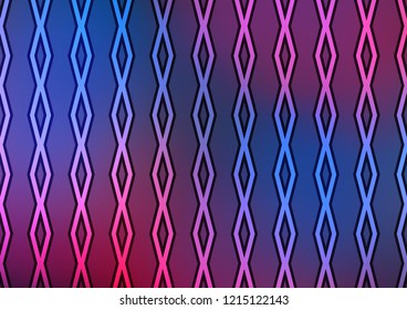 Dark Blue, Red vector template with sticks, squares. Shining colorful illustration with lines, rectangles. Smart design for your business advert.