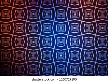 Dark Blue, Red vector template with repeated sticks. Shining colored illustration with narrow lines. Best design for your ad, poster, banner.