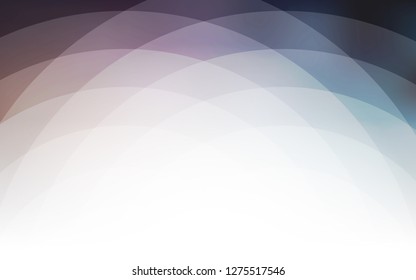 Dark Blue, Red vector template with bent lines. An elegant bright illustration with gradient. The elegant pattern for brand book.