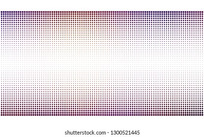 Dark Blue, Red vector  template with circles. Glitter abstract illustration with blurred drops of rain. New template for your brand book.