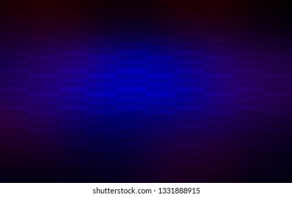 Dark Blue, Red vector template with repeated sticks. Lines on blurred abstract background with gradient. Pattern for ads, posters, banners.