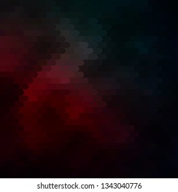 Dark Blue, Red vector template with lines. Gradient abstract design in simple style with sharp lines. Pattern for websites, landing pages.