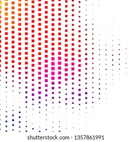 Dark Blue, Red vector template with rectangles. Abstract gradient illustration with rectangles. Template for cellphones.