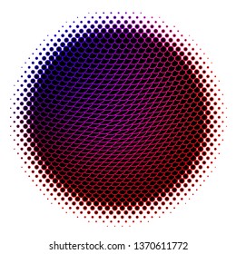 Dark Blue, Red vector template with circles. Abstract illustration with colorful spots in nature style. Design for your commercials.