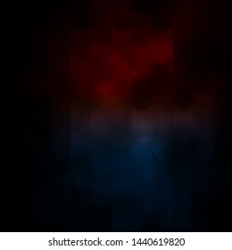 Dark Blue, red vector template with lines. Repeated lines on abstract background with gradient. Best design for your posters, banners.