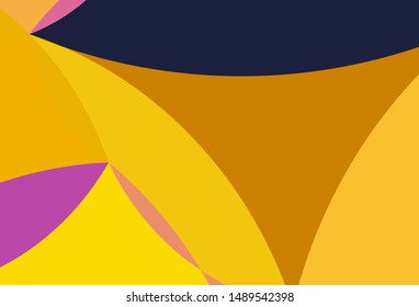 Dark Blue, Red vector template with bent lines. Shining crooked illustration in marble style. Pattern for your business design.