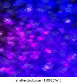 Dark Blue, Red vector template with circles. Glitter abstract illustration with colorful drops. Design for your commercials.