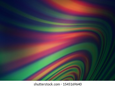 Dark Blue, Red vector template with bubble shapes. A sample with blurred bubble shapes. A completely new marble design for your business.