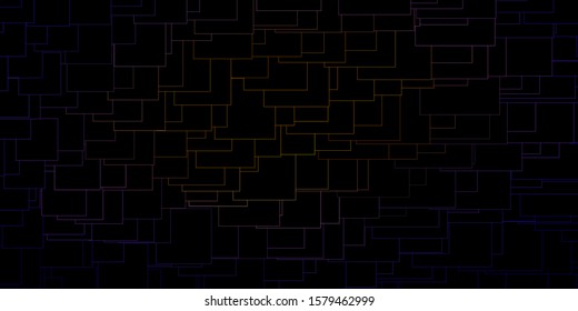 Dark Blue, Red vector template in rectangles. Rectangles with colorful gradient on abstract background. Template for cellphones.