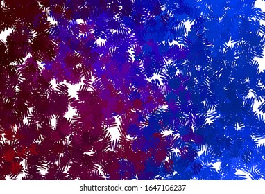 Dark Blue, Red vector template with repeated sticks. Colorful shining illustration with lines on abstract template. Pattern for ad, booklets, leaflets.