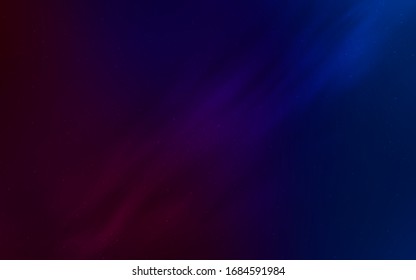 Dark Blue, Red vector template with space stars. Modern abstract illustration with Big Dipper stars. Pattern for astronomy websites.