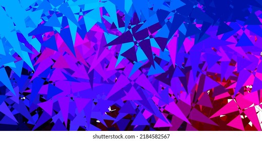 Dark Blue, Red vector template with abstract forms. Simple design in abstract style with gradient forms. Modern design for your ads.