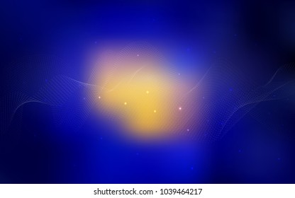 Dark Blue, Red vector texture with disks. Blurred decorative design in abstract style with bubbles. The pattern can be used for ads, leaflets of liquid.