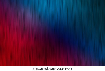 Dark Blue, Red vector texture with colored lines. Lines on blurred abstract background with gradient. The template can be used as a background.