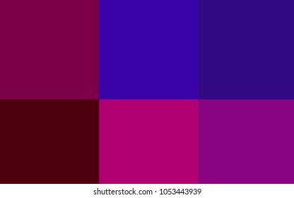 Dark Blue, Red vector texture with collection of colors. Colorful gradient set with collection of rainbow colors. Smart set of colors for your work as a designer.