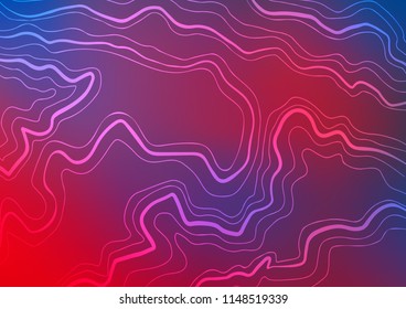 Dark Blue, Red vector texture with colored lines. Modern geometrical abstract illustration with staves. The pattern can be used for websites.