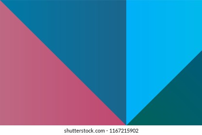 Dark Blue, Red vector texture with collection of colors. Abstract palette with samples of rainbow colors. Smart set of colors for your work as a designer.