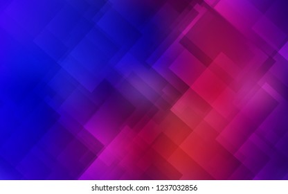 Dark Blue, Red vector texture with colored lines. Glitter abstract illustration with colored sticks. Pattern for your busines websites.