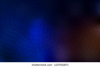 Dark Blue, Red vector texture with disks. Abstract illustration with colored bubbles in nature style. Pattern can be used as texture of wallpapers.
