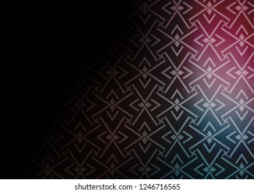 Dark Blue, Red vector texture with colored lines. Blurred decorative design in simple style with lines. Pattern for ads, posters, banners.