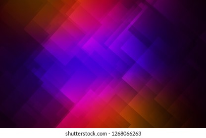 Dark Blue, Red vector texture with colored lines. Lines on blurred abstract background with gradient. The pattern for ad, booklets, leaflets.