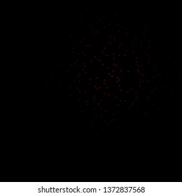 Dark Blue, Red vector texture with beautiful stars. Decorative illustration with stars on abstract template. Pattern for new year ad, booklets.