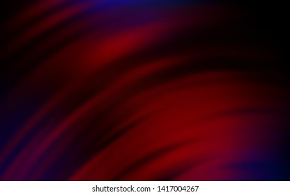Dark Blue, Red vector texture with wry lines. Glitter abstract illustration with wry lines. A new texture for your  ad, booklets, leaflets.
