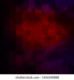 Dark Blue, Red vector texture with lines. Repeated lines on abstract background with gradient. Pattern for ads, commercials.