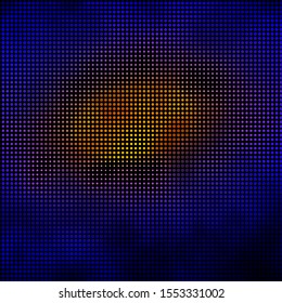 Dark Blue, Red vector texture with disks. Illustration with set of shining colorful abstract spheres. Pattern for websites.