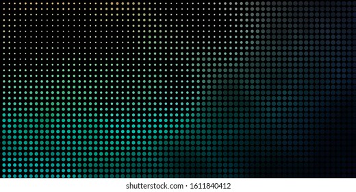 Dark Blue, Red vector texture with disks. Colorful illustration with gradient dots in nature style. Design for your commercials.