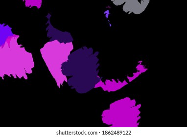 Dark Blue, Red vector texture with abstract forms. Decorative design in abstract style with random forms. Simple design for your web site.