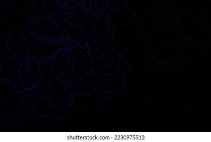 Dark Blue, Red vector texture with abstract forms. Illustration with colorful gradient shapes in abstract style. Best smart design for your business.
