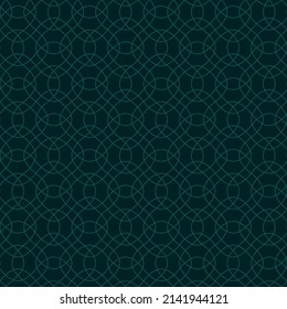 fondo repetitivo azul oscuro con ondas entrecruzadas. patrón sin costuras vectorial. muestra de tela. papel envolvente. impresión continua. textura moderna y elegante. plantilla de diseño para textil, decoración doméstica