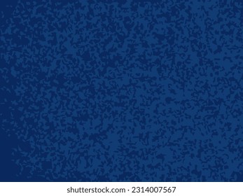 Création motif grunge bleu foncé. Texture égratignante. Arrière-plan abstrait gris. Création de motif de superposition grunge éclaboussée. Les coups de pinceau sèches. Illustration vectorielle.  