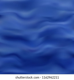 Dark blue sea waves texture. Vector illustration.