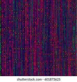 Dark blue seamless background with red stripes and dots.