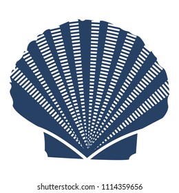 Dark blue seeshell